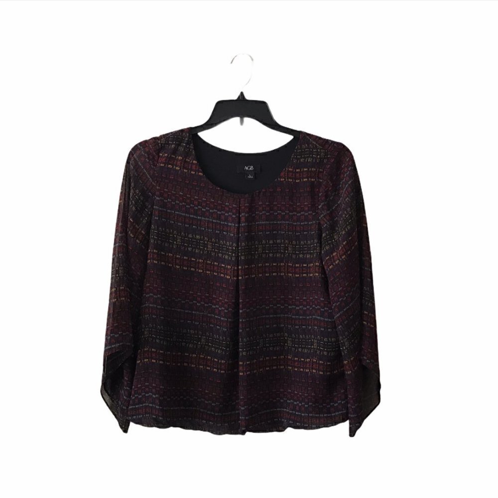 AGB Sheer Blouse